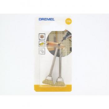 Dremel - Cepillo de latón forma de vaso 13 mm diámetro 536JA
