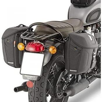 GIVI TMT6410 Alforjas para sillín MT501, Negro, 40