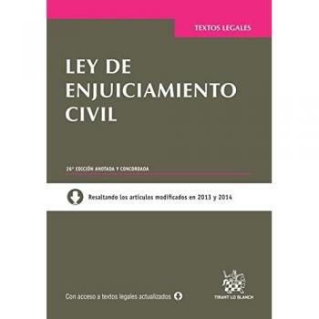 Ley de Enjuiciamiento Civil 26ª edición 2015