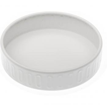 Jabonera Blanca Mate - Conjunto Herrajes Baño - Diseño Minimalista