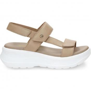 Panama Jack NOOR Sandalias con plataforma de mujer beige de piel 81235