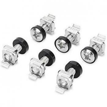 Digitus DN-19 SET – S - Set de 50 cojinetes para armario de servidores, plateado