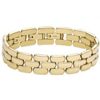 Pulsera de mujer Fossil Arden JF04784710 FOSSIL, Pulsera Arden Watch Links de acero dorado