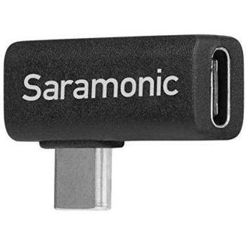Adaptador de Audio Saramonic SR-C2000 para Micrófono Inalámbrico - Cable de Extensión Profesional para iPhone, Xiaomi, DJI y Cámaras DSLR