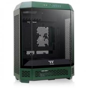 Thermaltake The Tower 600 - Caja PC Midi-Tower Verde Racing (Mini-ITX, mATX, ATX) con panel de vidrio templado