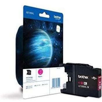 Brother LC1280XLM - Cartucho de tóner adecuado para MFCJ6510DW, color magenta