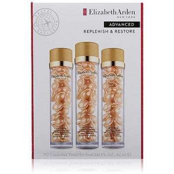 Elizabeth Arden Ceramide Capsule Daily Youth Restoring Serum - 90 Count, 30 Capsules x 3