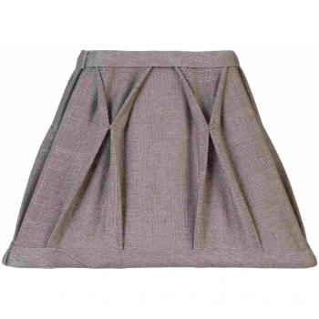Clayre & Eef 6lak0187 lámpara pantalla gris aprox. 21 x 21 x 15 cm/E27