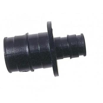 Manguito reducido Q&E PPSU 20x16, con roscas macho/hembra acorde a EN 10226-1, color negro