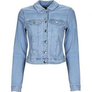 Chaqueta de Jeans Vero Moda Luna Slim Fit Mujer - Mezcla de Denim - Color Azul Claro - Talla XS