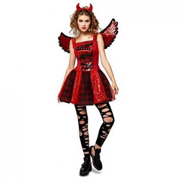 Disfraz para Adultos Diablesa Rojo Intenso My Other Me (3 Piezas) M/L