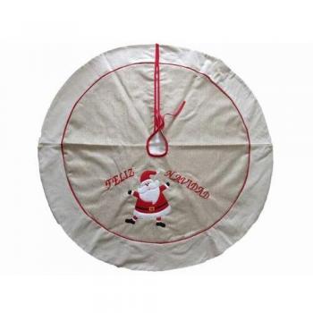 Manta Suave y Cálida para árbol de Navidad Papá Noel 100 cm