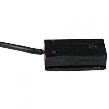 Conector de Fin de Alimentación con Cable para Sistema de Rieles Magnéticos - Color Negro