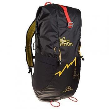 La Sportiva Alpine Backpack Bolsa, Adultos Unisex, Black/Yellow