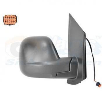 Espejo retrovisor VAN WEZEL 0944806 con ajuste eléctrico, calefacción y carcasa pintada