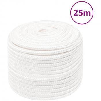 Cuerda de barco polipropileno blanco intenso 12 mm 25 m