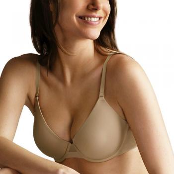 Lovable Reggiseno Con Ferretto Ultralight. Full Coverage, Parte de Arriba de Bikini Para Mujer, Beige