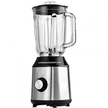 Batidora de Vaso Suinga Acero Inoxidable 1.5L 600W 2 Velocidades con Jarra Incluida