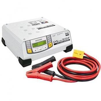 Cargador de Baterías GYSFLASH 30.12 HF - GYS, 12V, carga automática, tecnología HF (High Frequency), capacidad de carga de hasta 30A, compatible con baterías de plomo-ác