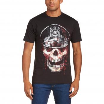 Slayer Men's Skull Hat T-Shirt - ROCK OFF XXL