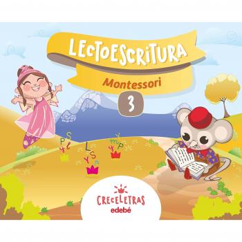 CRECELETRAS LECTOESCRITURA 3 MONTESSORI - 9788468332413