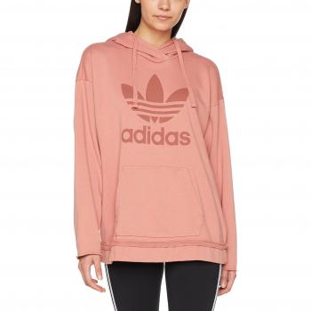 adidas Trf Hoodie Sudadera, Mujer, Rojo