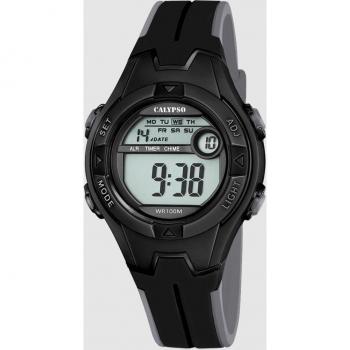 Reloj Calypso Junior Collection K5849/6 Negro Unisex - Reloj infantil de caucho negro