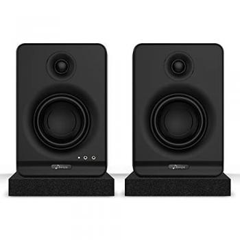 Donner 3'' Studio Monitors con CSR Profesional Bluetooth 5.0, paquete de 2 que Incluyen Almohadillas de Aislamiento para Monitor de Audio de Estudio