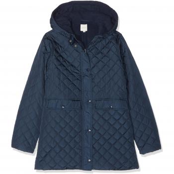 Gocco Husky Largo, Abrigo Impermeable para Niñas, Azul