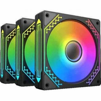 Ventilador de CPU XIGMATEK Starz Pro 3x120mm A-RGB Negro 1200RPM Silencioso