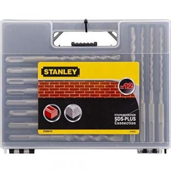 Stanley STA56119-QZ Cassette con 12 brocas SDS-Plus