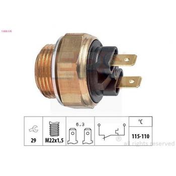 Interruptor de temperatura EPS 1.850.135 para ventilador del radiador