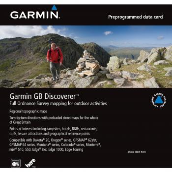Garmin GB Discoverer - Mapas de parques nacionales de Gran Bretaña