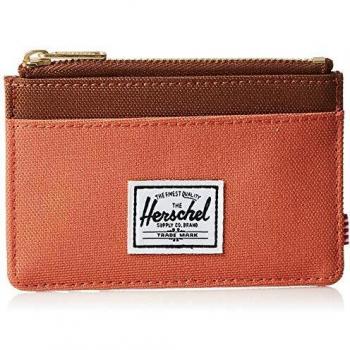 Herschel Oscar RFID Billetera Tipo Tarjetas, Apricot Brandy - Sillín, Color marrón, Talla única para Hombre