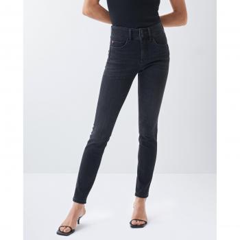 Salsa Jeans Vaqueros Secret Push In Skinny Oscuros - Vaquero pitillo de mujer, skinny, de tiro alto, con tecnología push in