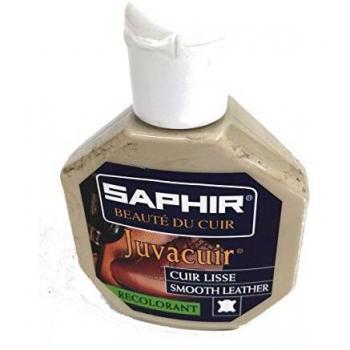 Recolorante de Cuero Suave Saphir Juvacuir 75ml Beige Renovador