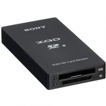 Lector de Tarjetas Sony MRW-E90 XQD-SD con Conexión USB 3.1 Gen 1 Tipo-A en Color Gris, Compatible con UHS-II