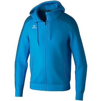 Erima Evo Star Men's Training Hoodie Jacket - Turquoise, Size M