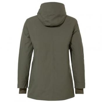 Parka de mujer VAUDE Coreway funcional color caqui talla 40