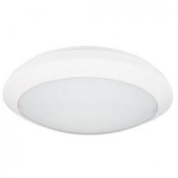 Plafón LED redondo blanco IP23 8W 302lm