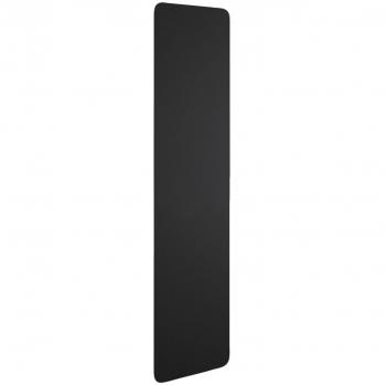 Radiador eléctrico de pared Caligo L.29 H.79 cm acero negro