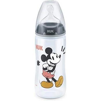 Biberón First Choice Mickey con control de temperatura Nuk