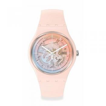 Reloj Hombre Swatch Fleetingly Pink Pay SO32P103-5300 Rosado
