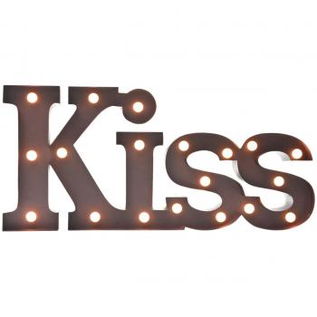 SuperStudio Decoración Pared LED Kiss