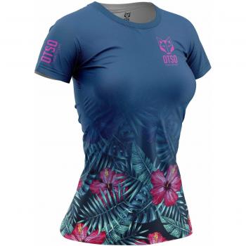 Camiseta de Mujer Otso Tropical de Manga Corta