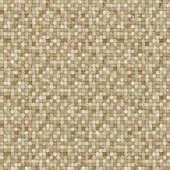 Saint Honore - Papel pintado gresite tricolor
