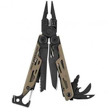 Leatherman Signal - Multiherramienta de supervivencia con 19 herramientas, con bloqueo, varilla de hierro