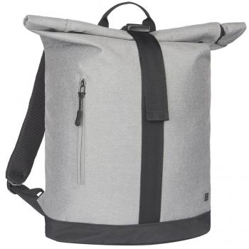 Finocam Urban Roll-Top - Mochila Profesional para portátil de hasta 15.6'', Color Gris