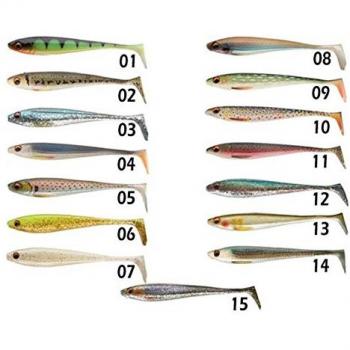 Daiwa Tournament Duckfin 13 cm Chiayu 15608-313 los peces de goma de pesca lucioperca