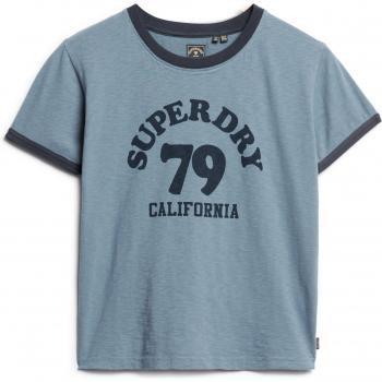 Camiseta Superdry Beach Graphic Fitted Ringer
